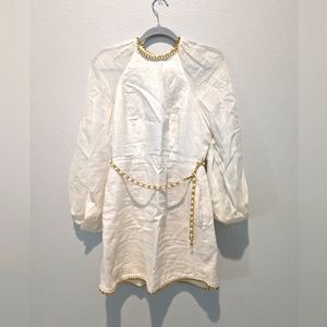 Zimmermann Rouleau Chain Minidress